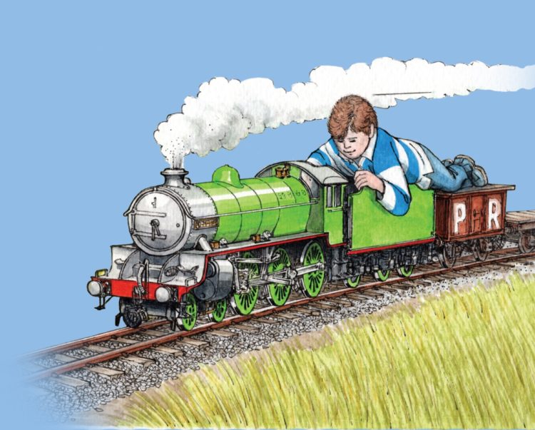 Book of Railways and Steam engines Engineering Childrens book